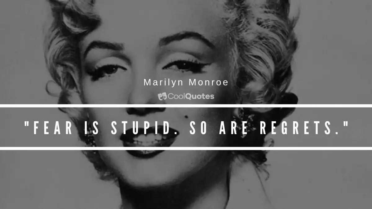 Marilyn Monroe Picture Quotes