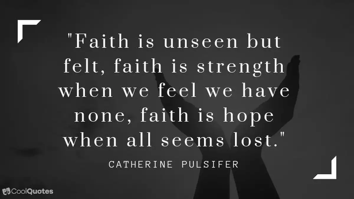 Faith Picture Quotes